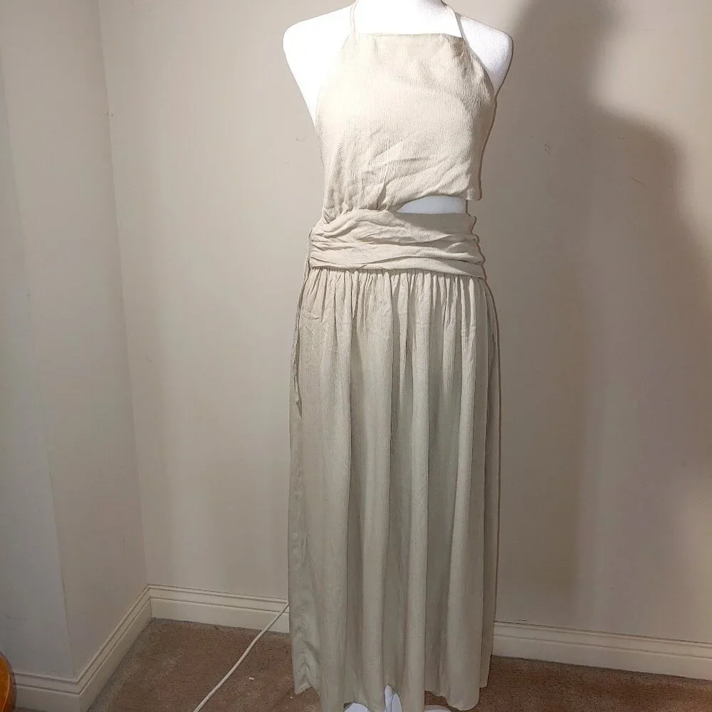 Suki MIDI Free People Tidal Foam/Bone Size S